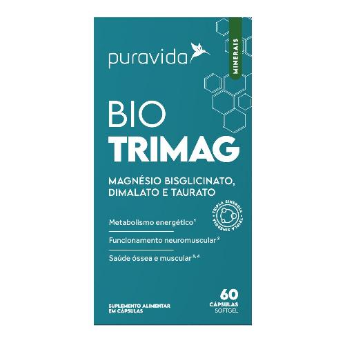 Bio Trimag 60 cápsulas Pura Vida Puravida