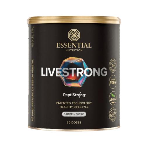 LiveStrong com PeptiStrong Neutro 237g Essential Nutrition