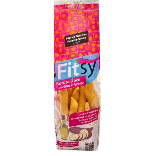 Polvilho Batata Doce Páprica 60g Fitsy