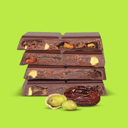 ChoNutz 70% Tâmara e Pistache 100g We Nutz