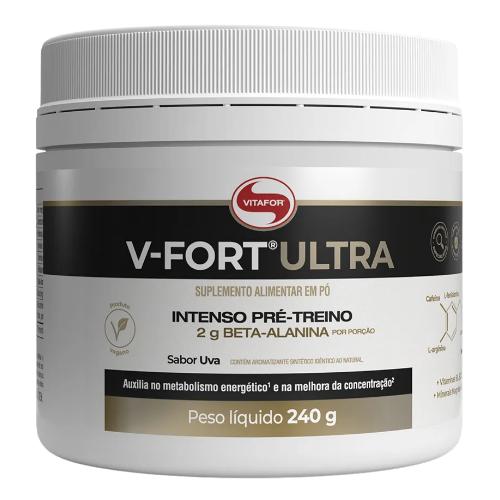 V-Fort Pré Treino Uva 240g Vitafor Vitafor