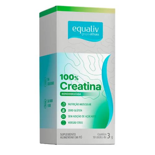 Creatina 100% Monohidratada - 10 Sticks