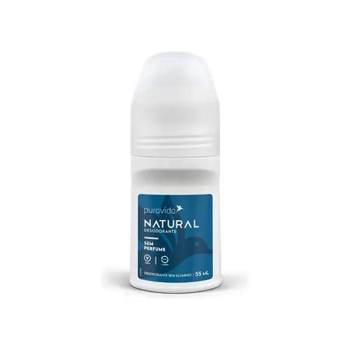 Desodorante Natural Sem Perfume 55ml Puravida