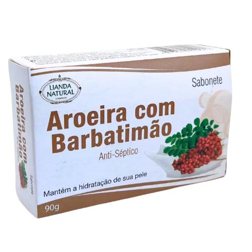 Sabonete Aroeira com barbatimão Lianda Natural 90g