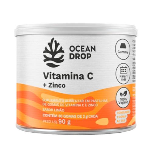 Vitamina C + Zinco 30 Gomas Ocean Drop