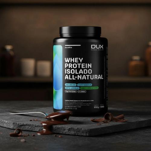 Whey Protein Isolado Chocolate 900g Dux Dux