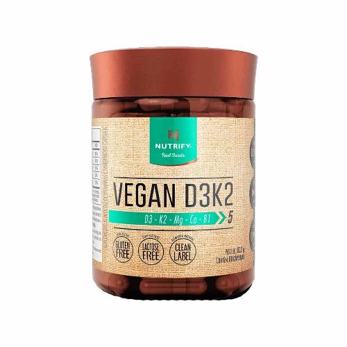 Vegan D3K2 60 Cápsulas Nutrify