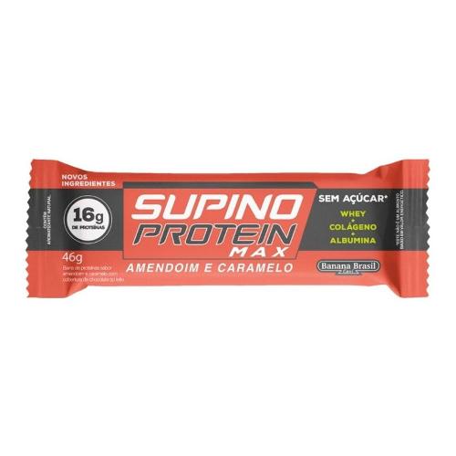 Supino Protein Amendoim com Caramelo 30g Banana Brasil