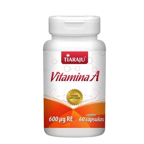Vitamina A 600µg 60 Cápsulas Tiaraju