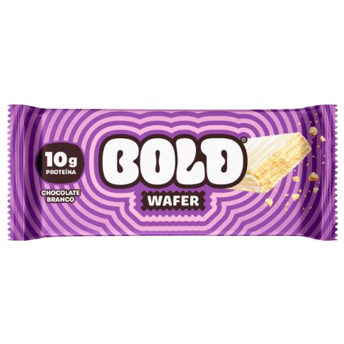 Biscoito Wafer Chocolate Branco 40g Bold Bold