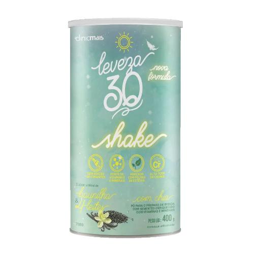 Shake Leveza 30 Baunilha com Chia 400g Cha Mais