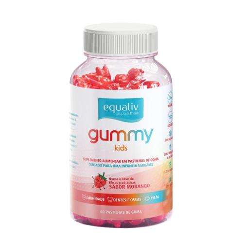 Super Gummy 60 gomas kids Equaliv