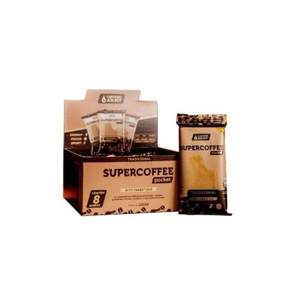 SuperCoffee Pocket Tradicional 40g Caffeine Army