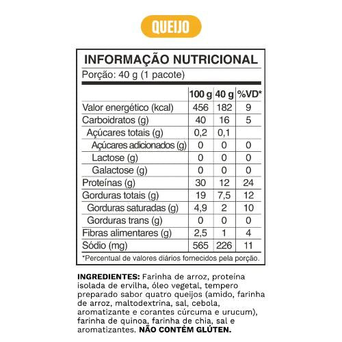 Snack Proteico 40g Sabor Queijo Ocean Drop