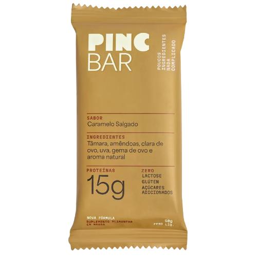 Barrinha Caramelo Salgado 50g PincBar Pincbar