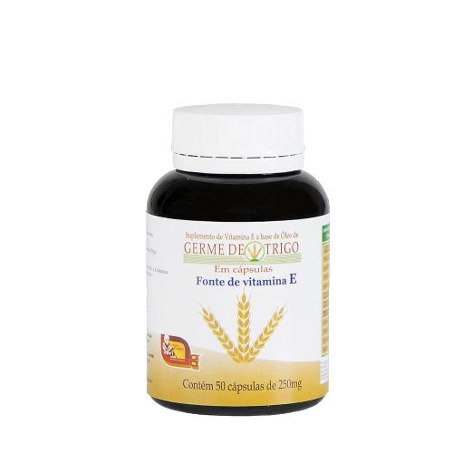 Óleo de Gérmen de Trigo 250mg  50 Cápsulas Mosteiro Devakan