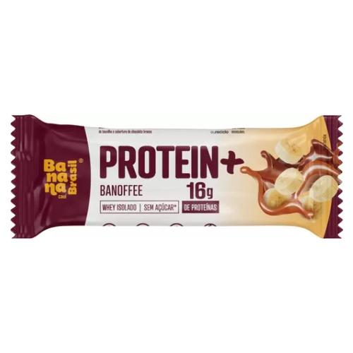 Barra whey Banoffee 50g Banana Brasil