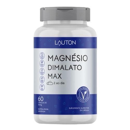 Magnésio Dimalato Max 60 Cápsulas Lauton Nutrition