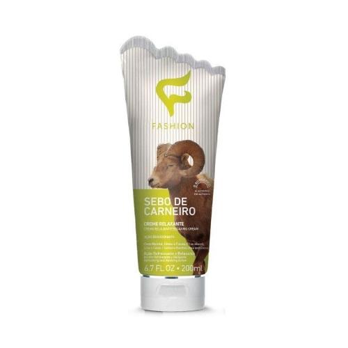 Creme Relaxante Sebo de Carneiro 200ml Fashion