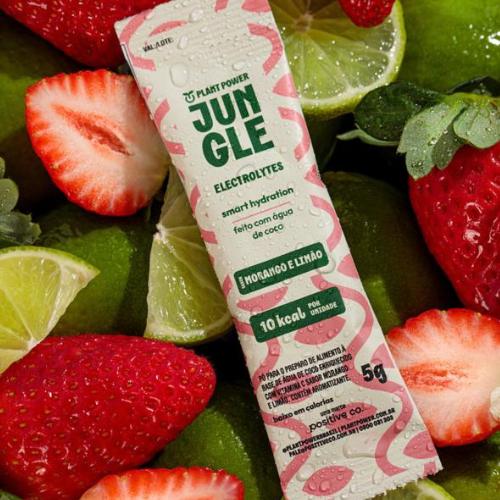 Jungle Electrolytes sabor morando e limão low carb 5g