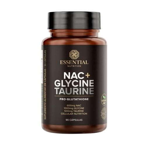 Nac Glycine Taurine 90 capsulas Essential