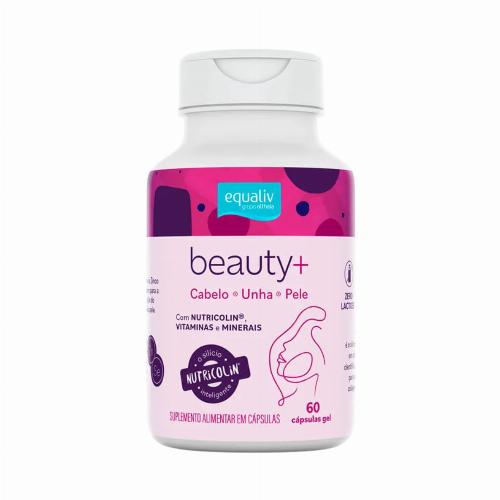 Beauty+ Cabelo Unha e Pele 60 Cápsulas Equaliv Equaliv