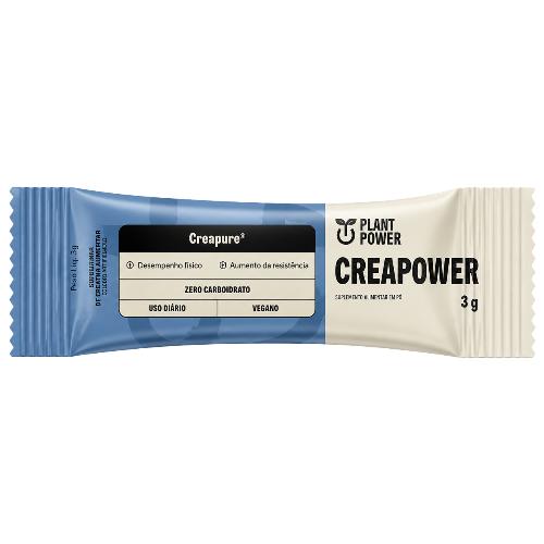 Creatina Creapower Creapure Sachê 3g Plant Power Plant Power