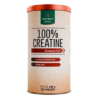 Creatina Monohidratada 100% Creatine Nutrify 600g