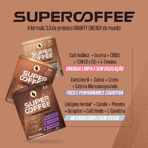 Supercoffee 3.0 Chocolate 220g Caffeine Army