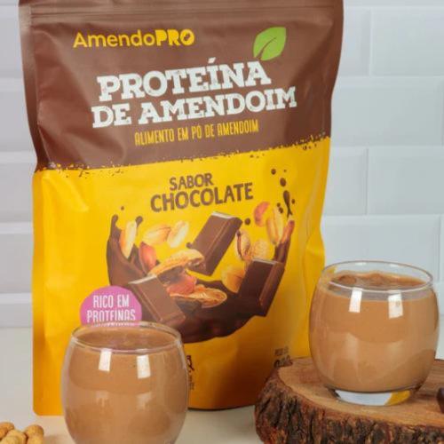 Proteína de Amendoim Sabor Chocolate Amendopro 400g