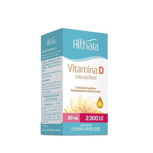 Vitamina D 2.000 UI em Gotas 20ml Equaliv