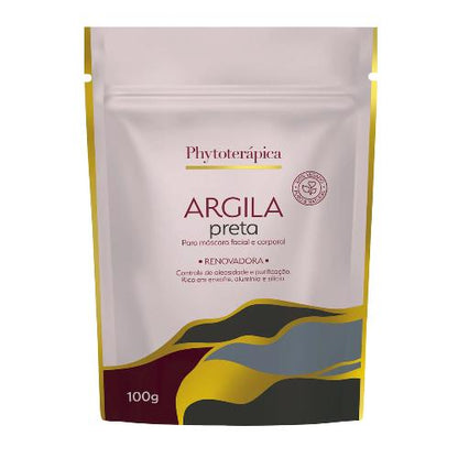 Argila Preta 100g Phytoterápica