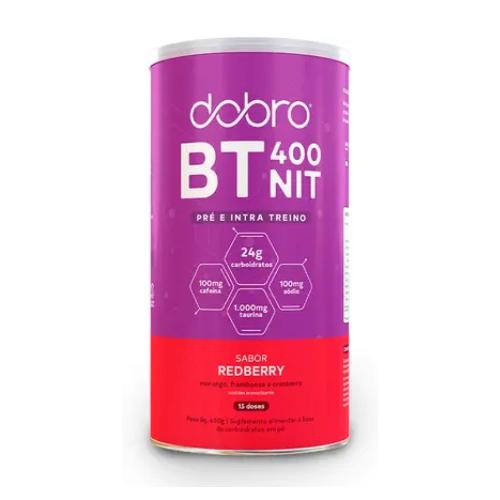 Pre Treino BT 400 Nit Redberry 450G Dobro