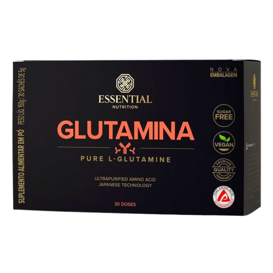 Glutamina 30 Sachês Essential