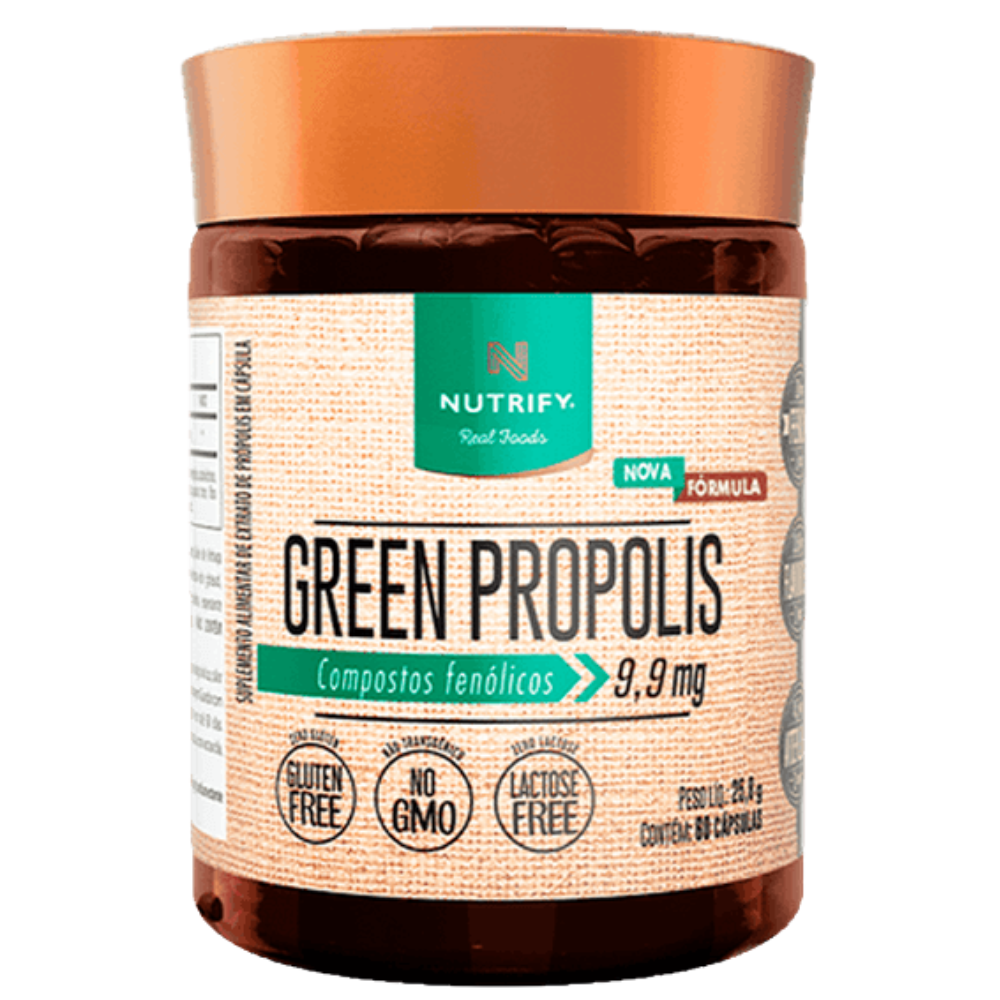 Green Própolis 60 Cápsulas 10mg Nutrify Nutrify