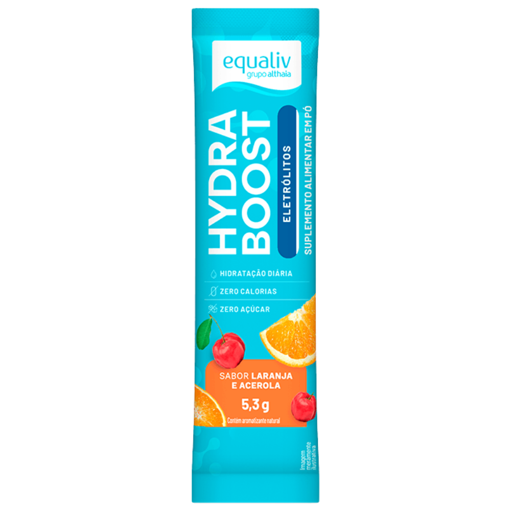 Hydra Boost Eletrólitos Laranja 5,6g Equaliv Equaliv