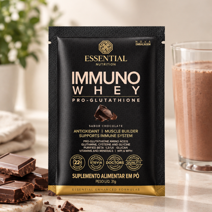Immuno Whey Chocolate Sachê Essential Essential