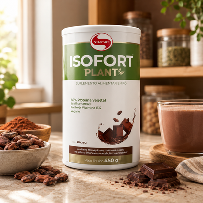 Isofort Plant Cacau 450g Vitafor Vitafor