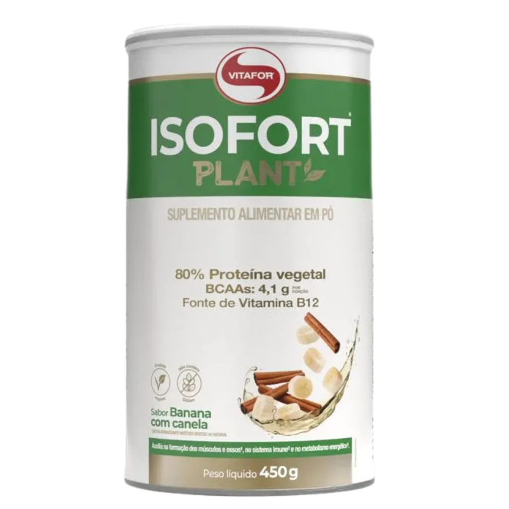 Isofort Plant Banana com Canela 450g Vitafor Vitafor