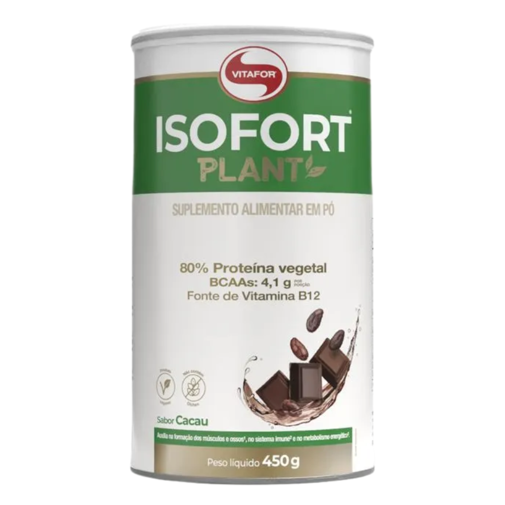 Isofort Plant Cacau 450g Vitafor Vitafor