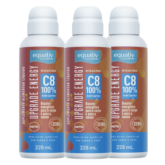 Kit 3 Upgrade Energy MCT 250 ML Equaliv