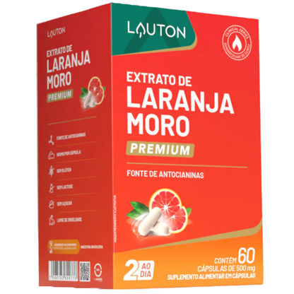 Laranja Moro 60 Capsulas 500MG Lauton Lauton