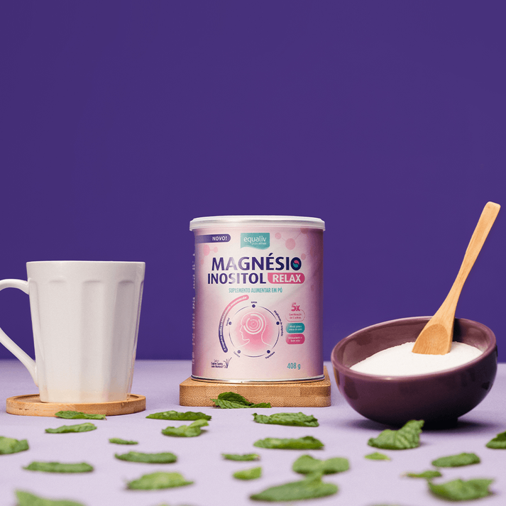 Magnésio Inositol Relax Gaba 408g Equaliv Equaliv
