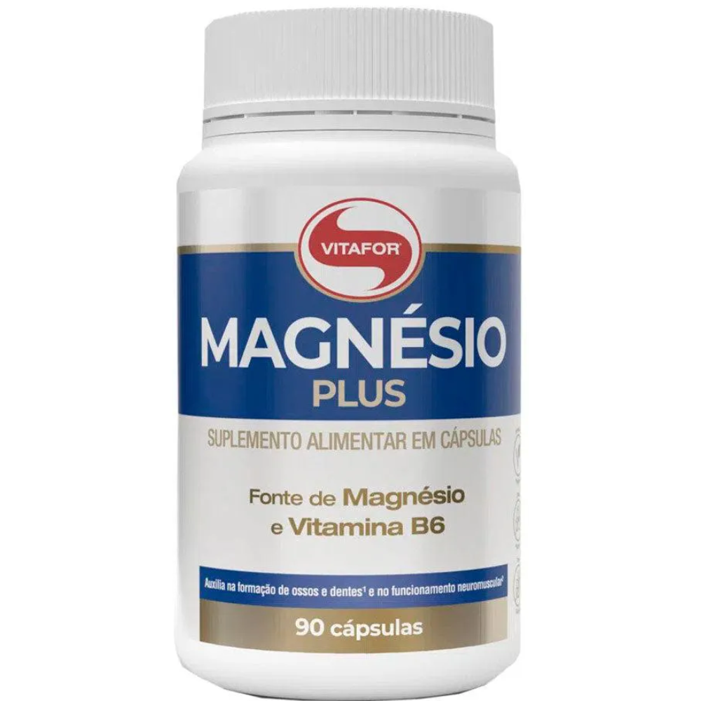 Magnésio Plus 90 Cápsulas Vitafor Vitafor