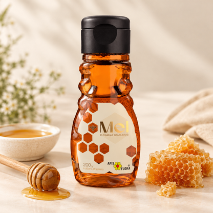 Mel Puro Apis Flora Floradas Brasileiras 200g Apis Flora