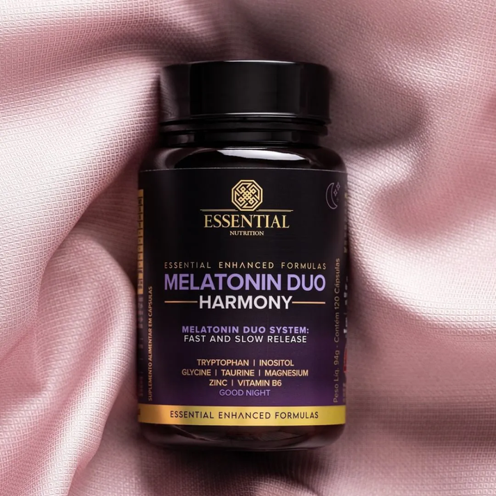 Melatonina Duo Harmony 120 Cápsulas Essential Essential