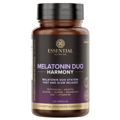 Melatonina Duo Harmony 120 Cápsulas Essential Essential