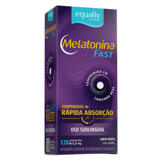 Melatonina Fast 120 Comprimidos Equaliv