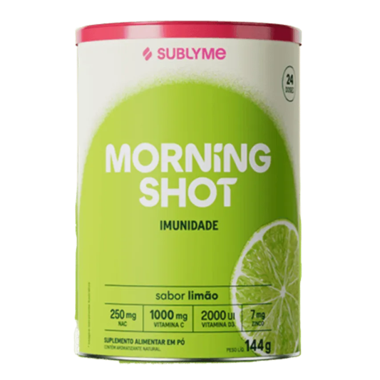 Morning Shot sabor Limão 144g Sublyme