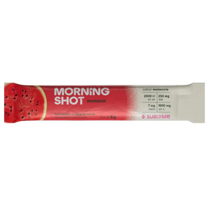 Morning Shot Sachê 6g Sabor Melancia Sublyme